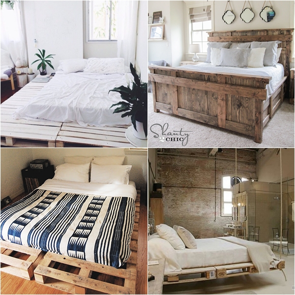 เปลี่ยนเตียงไม้เก่าๆ ให้ดูเก๋ไก๋เกินราคา 